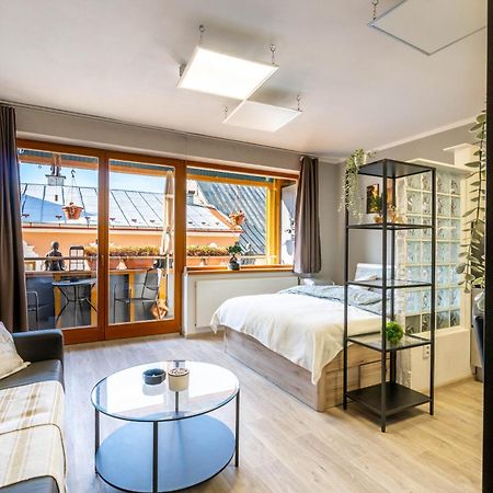 Apartman Strieborna V Centre Mesta バンスカー・ビストリツァ エクステリア 写真